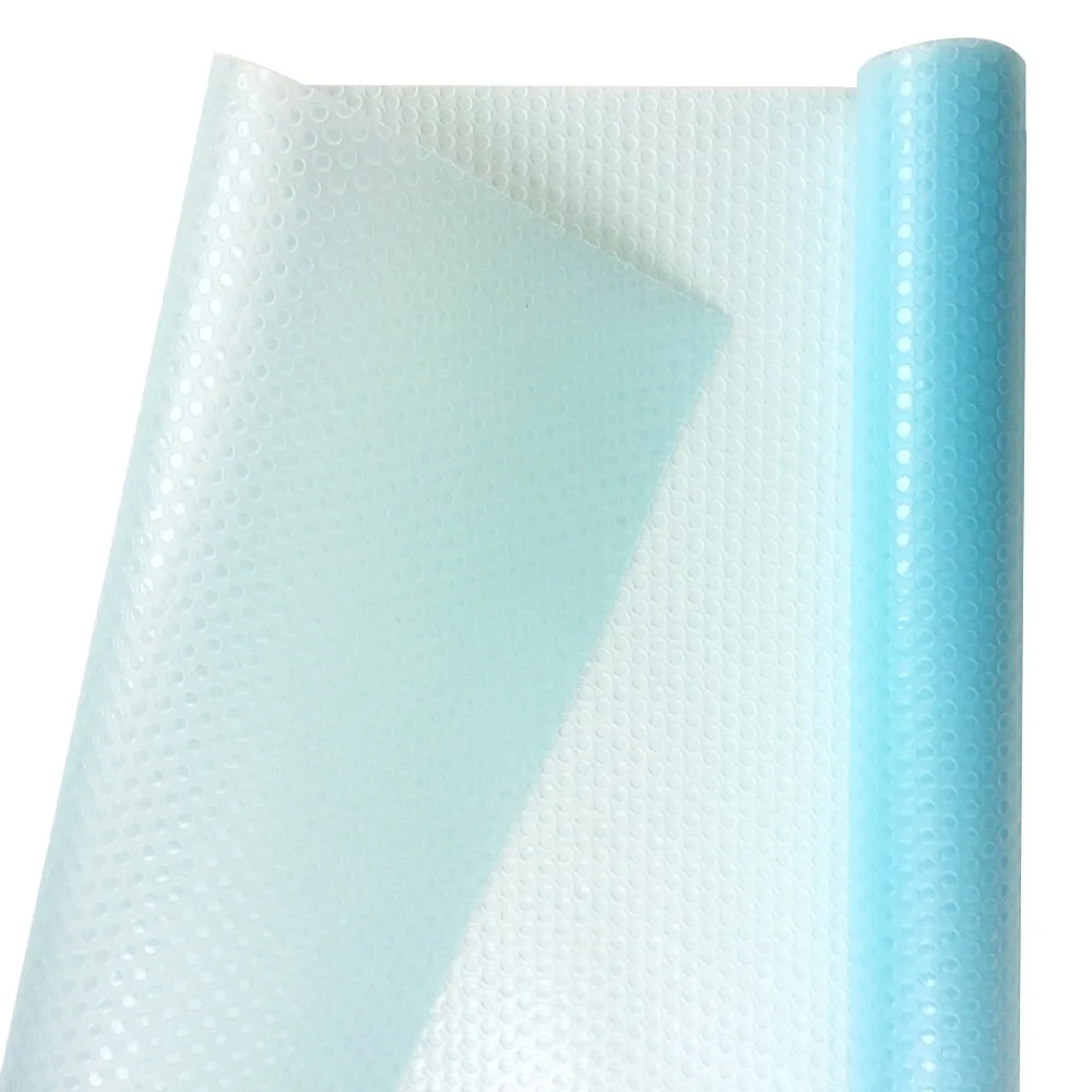 

Convex Point Pattern EVA Shelf Liners Anti-slip Refrigerator Pads Anti-oil Cabinet Drawer Coaster 1 Pack (30x150cm, Light Blue)