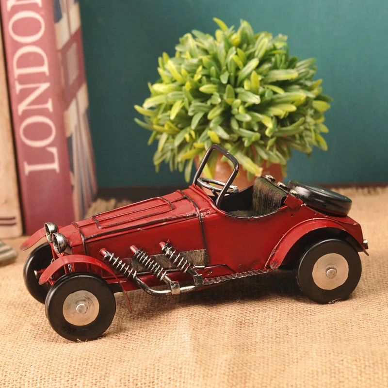  RETRO art decoration decoration Home Furnishing European bedroom furnishings furniture boys room ki - 32778867554