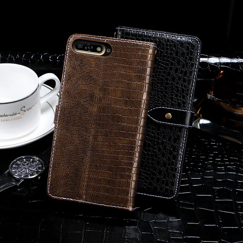 Itgoogo For Huawei Y6 2018 Case Cover Luxury Leather Flip Protective Phone Back | Мобильные телефоны и аксессуары