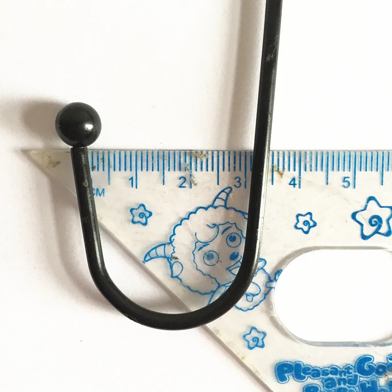 5 шт. простой стиль матовая Черная Отделка настенное крепление ...