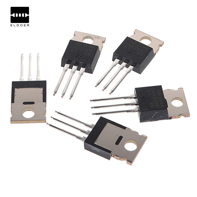 

5Pcs IRFZ44N IRFZ44 N-Channel 49A 55V Transistor MOSFET Component TO-220 Power Best Price