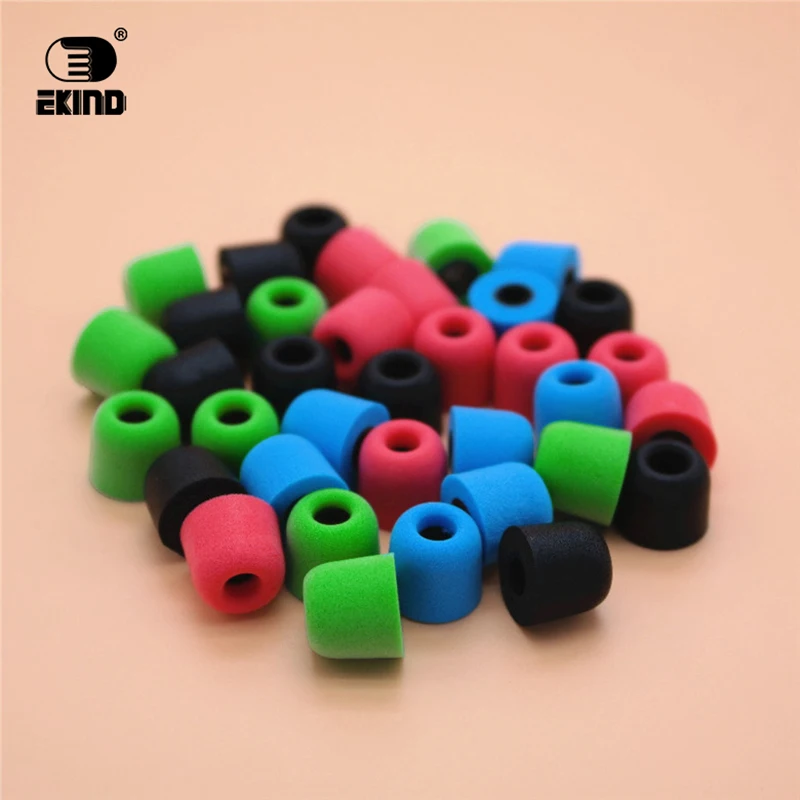 

EKIND Earphone Memory Foam Eartips Ear Buds Sponge Earbuds Ear Tip Pads T400 For HUAWEI XIAOMI Sports Earphoens