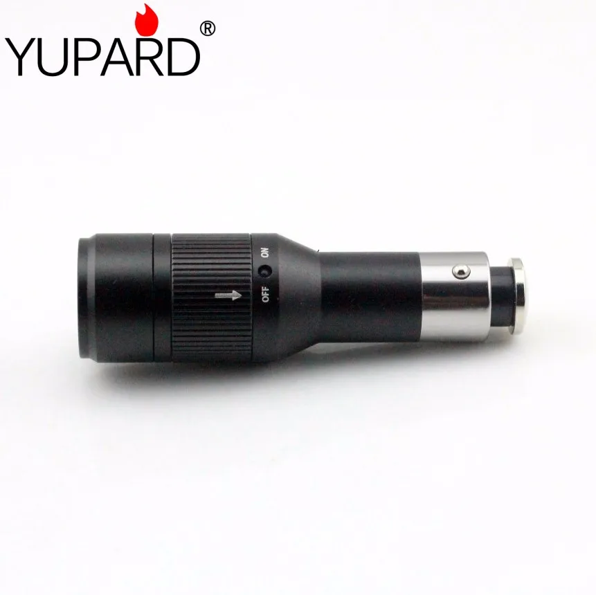 Yupard автомобильный прикуриватель для зарядки, встроенный аккумулятор, высокая мощность, яркий Q5 светодиодный фонарик, фонарь для кемпинга