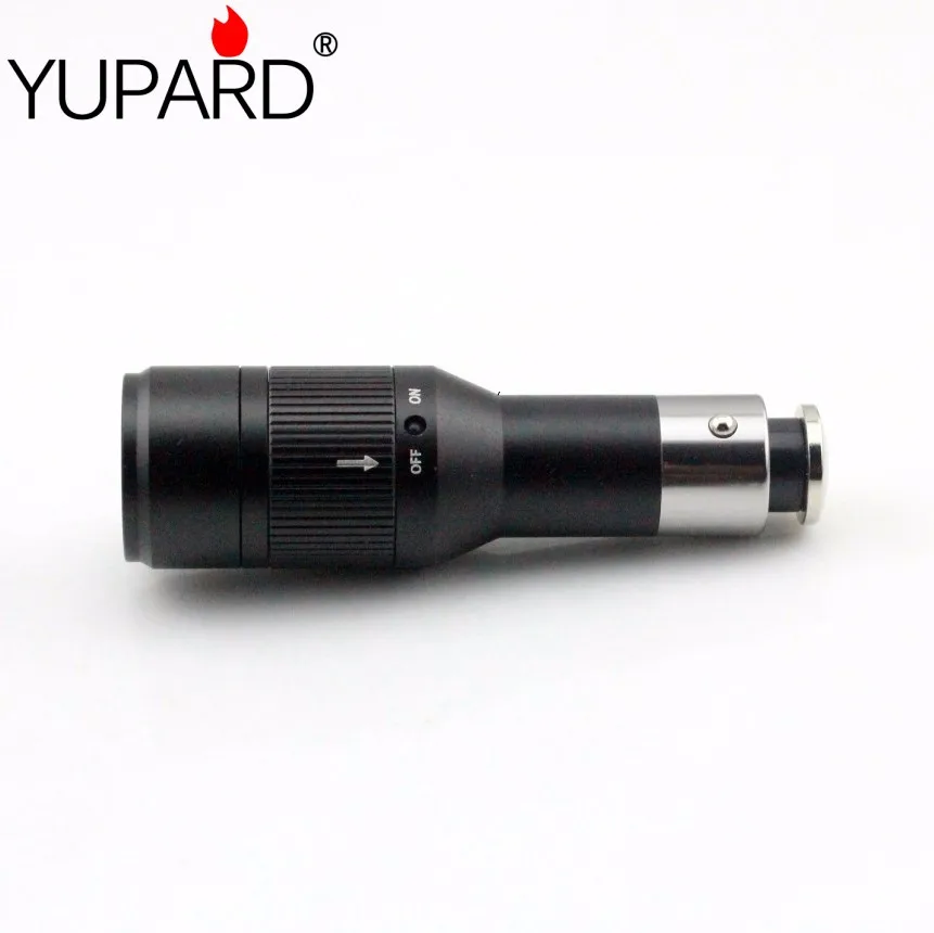 

yupard Car Cigarette charging Lighter built-in Rechargable battery high power bright Q5 LED Flashlight Torch camping lantern