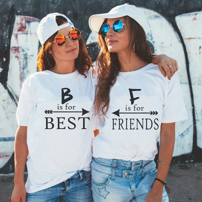 219 BFF топы для лучшего друга женская футболка одежда забавная рубашка в стиле