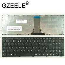 GZEELE Великобритания Клавиатура для ноутбука lenovo z50-70 Z50-75 черный клавиатура, версия Великобритания Макет черная клавиатура ноутбука Великобритания QWERTY