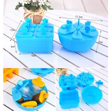 Модная модель форма для сладостей комплект из двух предметов чаша крышка Popsicle Box Ice аппарат-изготовитель кубиков льда