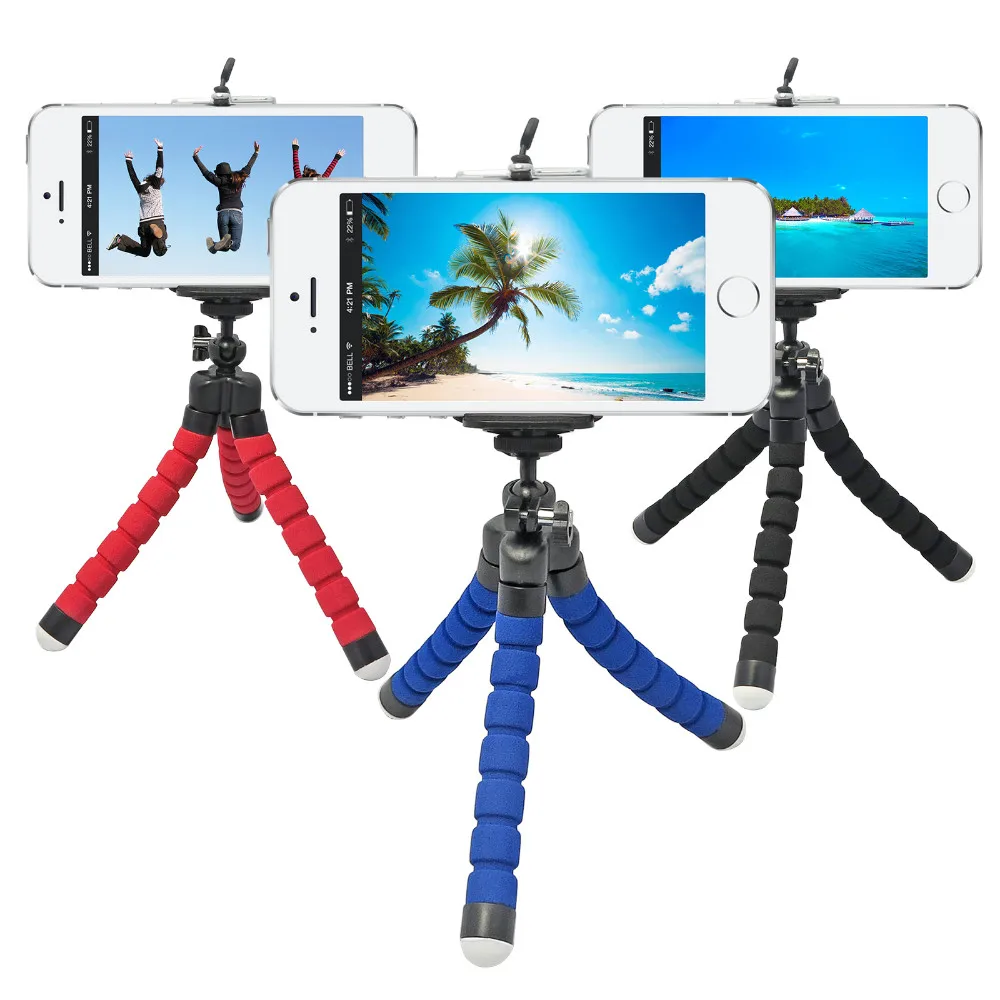 Flexible Octopus Leg Phone Holder Smartphone Accessories Stand Support