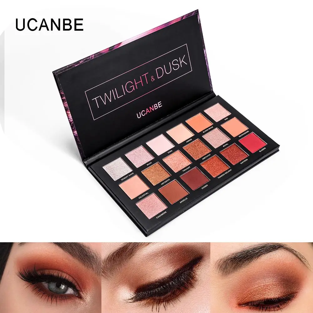 

Beauty Highly Pigment Glitter Eyesadow Matte Shimmer Nude Highlighter Eyeshadow Palette Cosmetic Makeup Palette Maquiagem Sombra