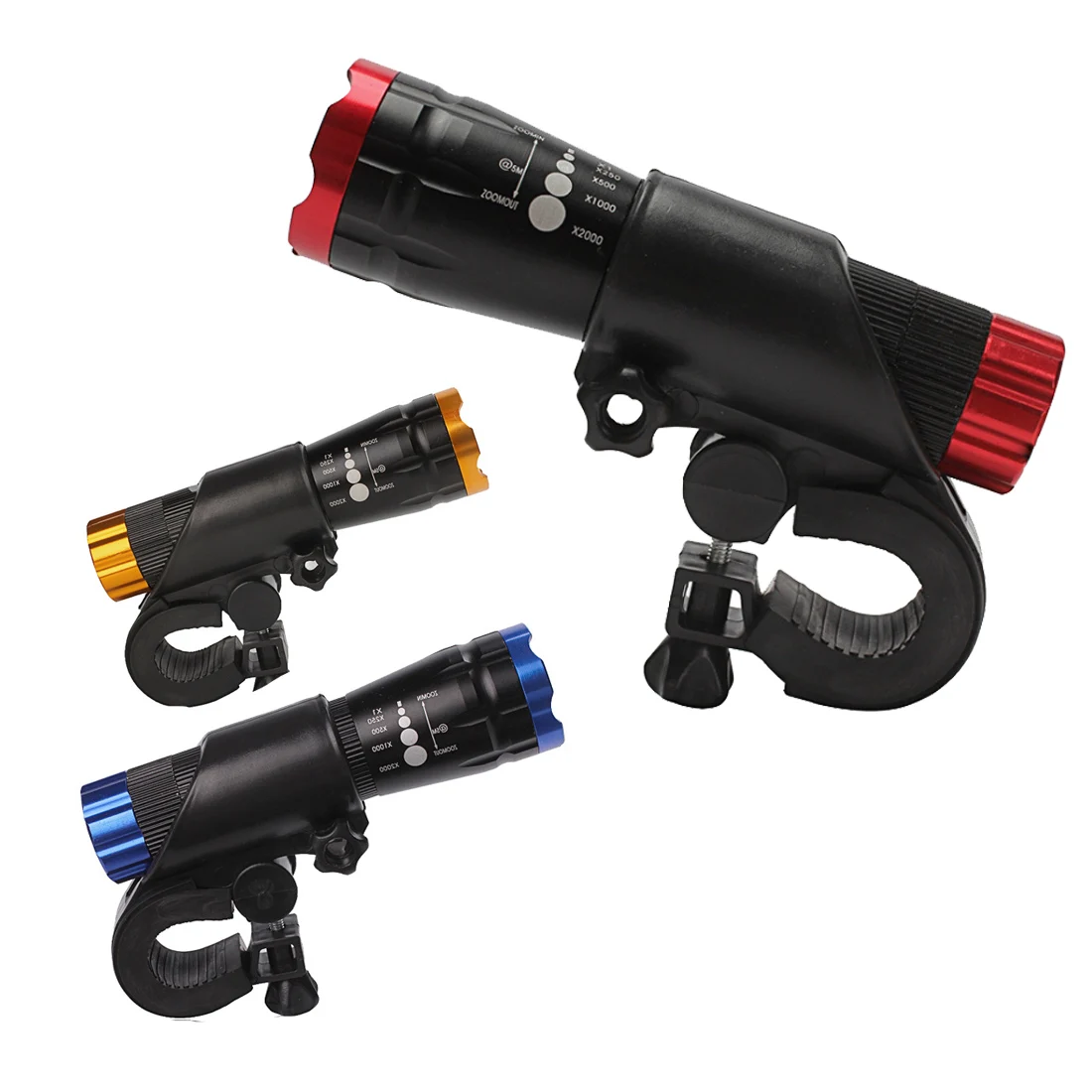 LED Bike Flashlight Bicycle Light 3 Mode Bike Light Lights Lamp Front