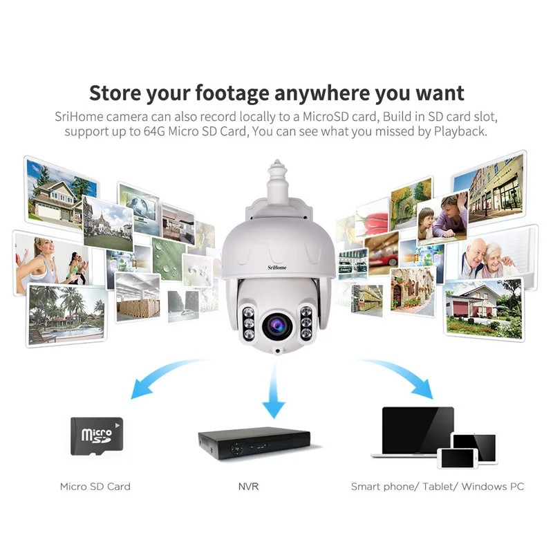 Sricam SH028 3.0MP Outdoor IP Camera Waterproof 5X Optical Zoom Wifi Camera 360° P2P 2-Way Audio Wi - 33005756150  Sricam SH028 3.0MP Outdoor IP Camera Waterproof 5X Optical Zoom Wifi Camera 360° P2P 2-Way Audio Wi - 33005756150