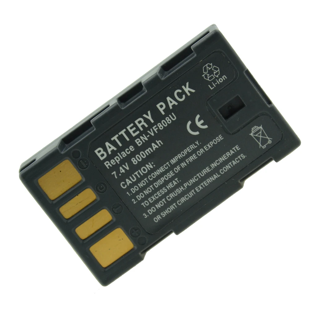 

BN-VF808 BN-VF808U BN-VF815 BN-VF823 BNVF808 VF808 Rechargeable Camera Battery for JVC HD5 HD6 HD7 HD3 GZ-MG130 GZ-MG131 MG132
