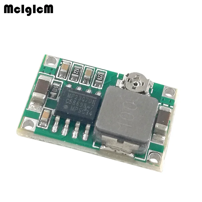 

MCIGICM 10pcs Model aircraft power step-down DC DC mini-360 power supply module car power super LM2596 adjustable