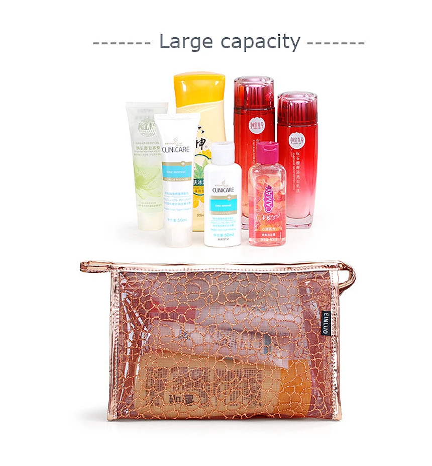 Shining Lace travel cosmetic bag 04