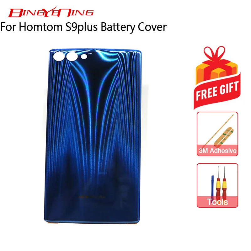 

BingYeNing New Original For Homtom S9 Plus battery case Protective Battery Case Back Cover