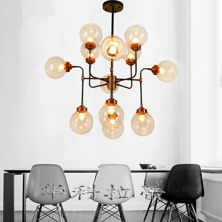 Suspended Pendant Glass Ball Hanging Lamps Ceiling Glass