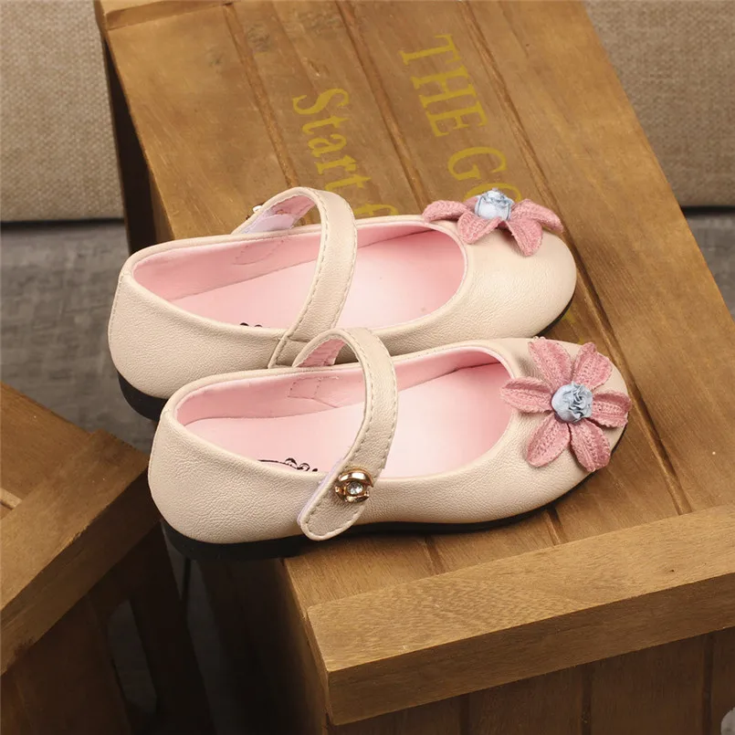 Sandals 2019 summer new Summer Children Kid Girls Solid Floral Sandals Princess Casual Shoes modis #4M13 (7)