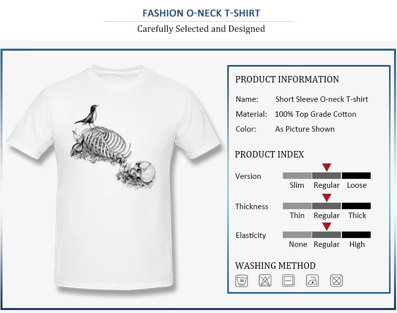 Normal Men Still Life Speaking T Shirts Hot Sale Summer/Autumn Round Neck 100% Cotton Fabric Tops Shirts Family Clothing Shirt