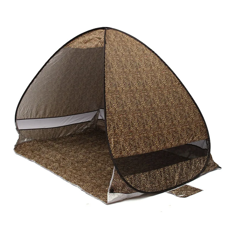 

Quick Automatic Opening beach tent sun shelter UV-protective tent shade lightweight pop up open for outdoor camping fishing