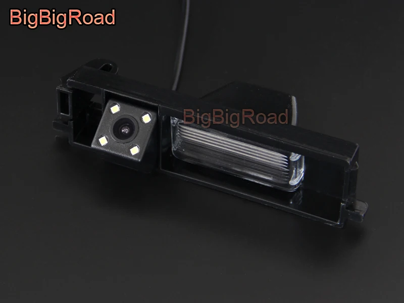 BigBigRoad Автомобильная интеллектуальная динамическая траектория треков камера заднего вида для Chery Tiggo 2009/A3 седан/Toyota Rav4 RAV-4 RAV 4