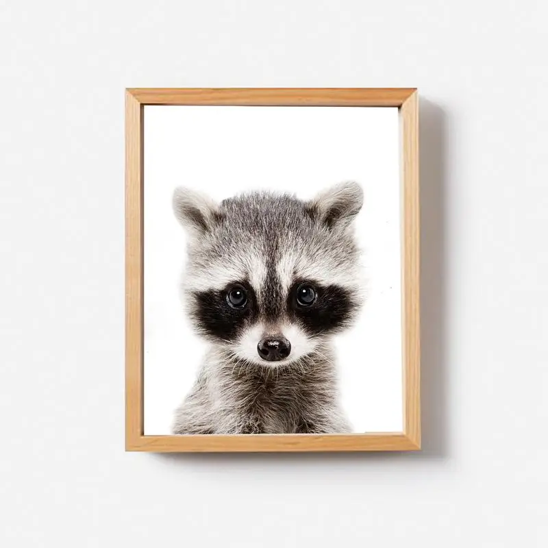 Woodland Animal Raccoon 2