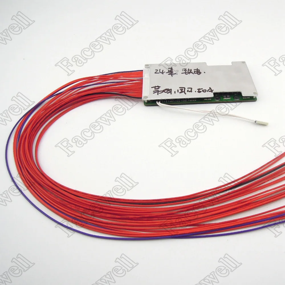 1 шт. комплект батарей Lifepo4 bms pcm 24s 60A 72 в контроллер 50A не bluetooth для 3 2 ebike электронные