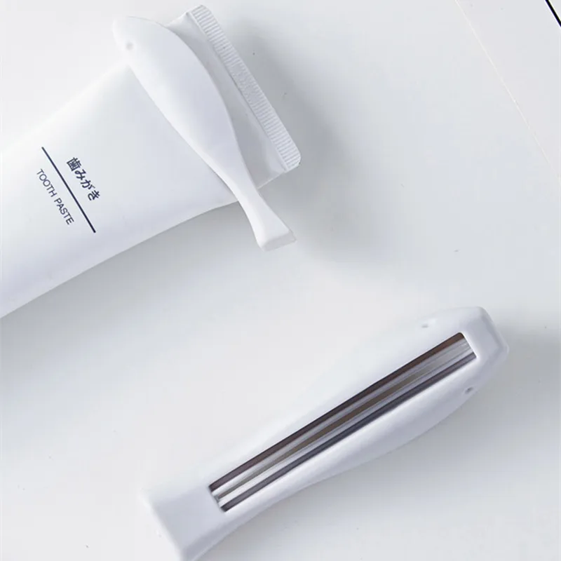 

2pcs/set Toothpaste Squeezer Tube Bathroom Hair Color Dye Cosmetic Paint Squeezer Dispenser For Washroom Bathroom Accessories