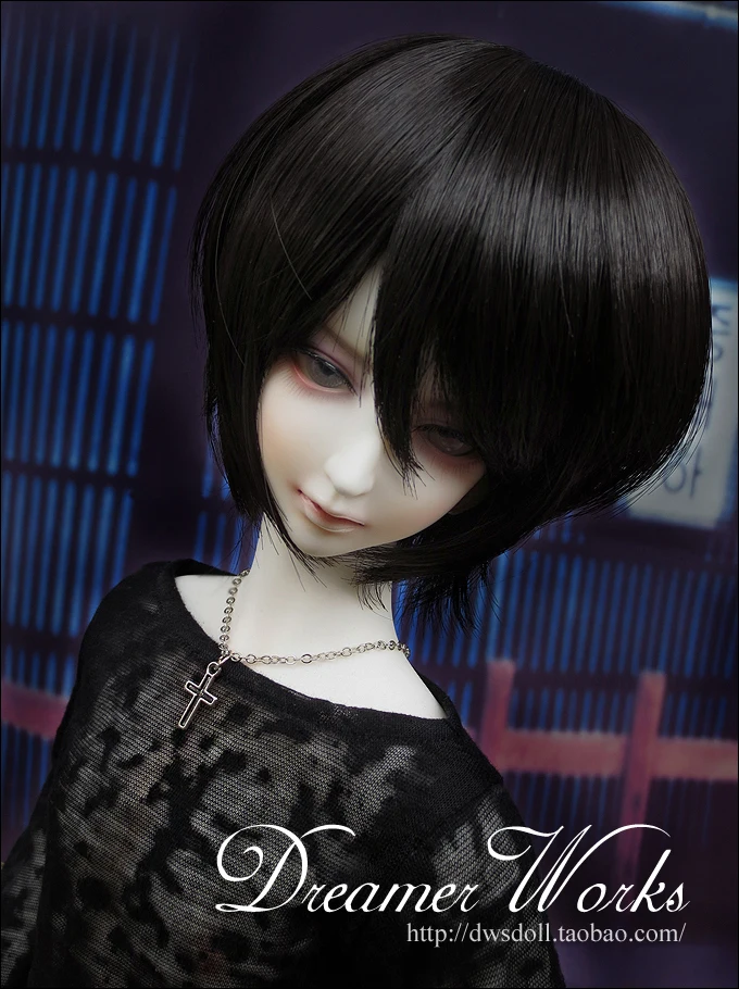 

1/4 1/3 scale BJD wig short hair for BJD/SD doll accessories,Not included doll,shoes,clothes and other accessories 18D1343