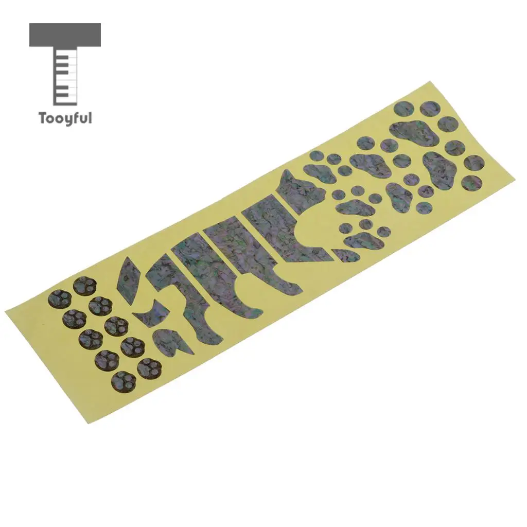 Tooyful Guitar Fretboard Note Decals Fingerboard Fret Map Label Sticker for Beginner Learner Practice