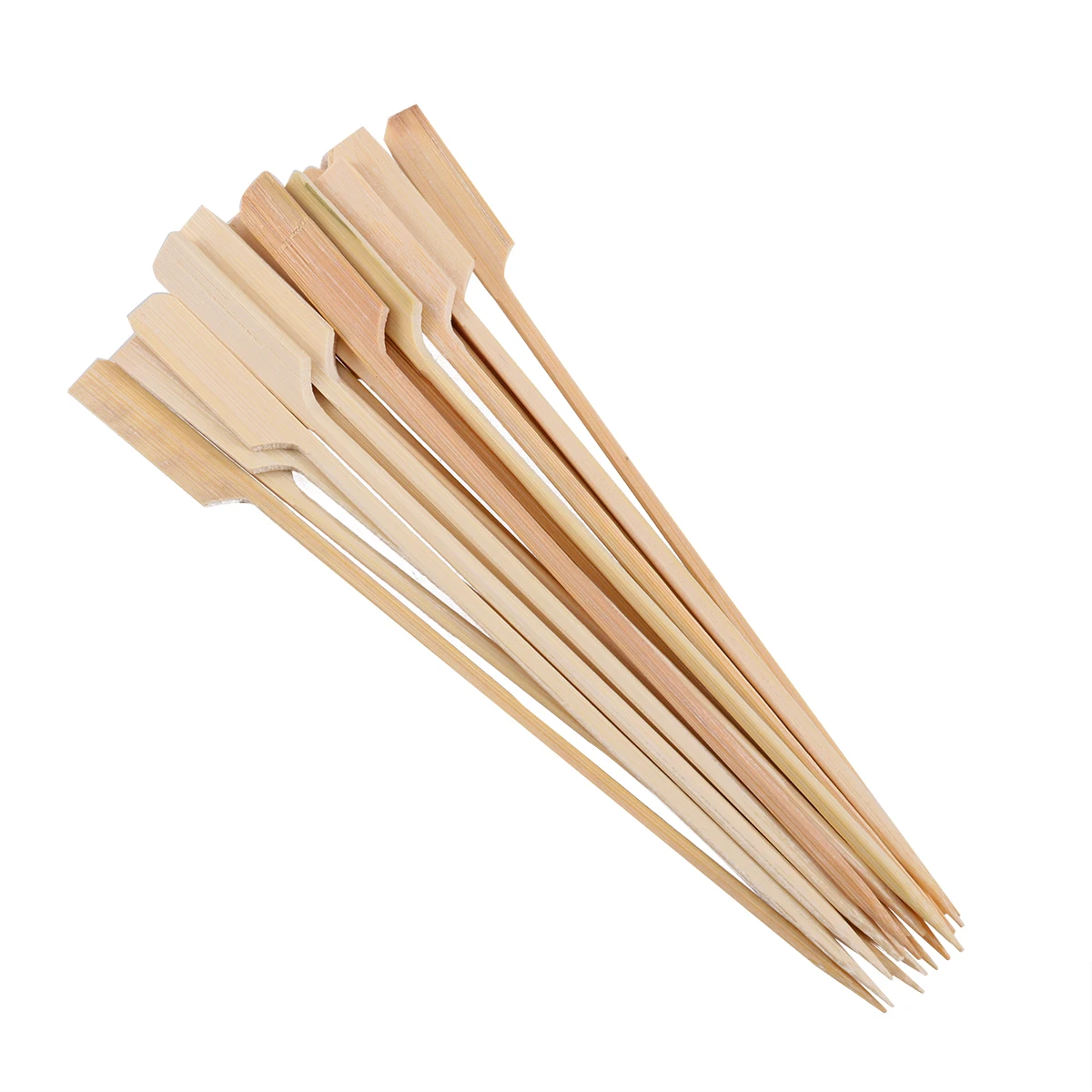 200 шт бамбуковые палочки для обжарки шампуров 18 см для фруктового барбекю одноразовые вечерние палочки для гриля