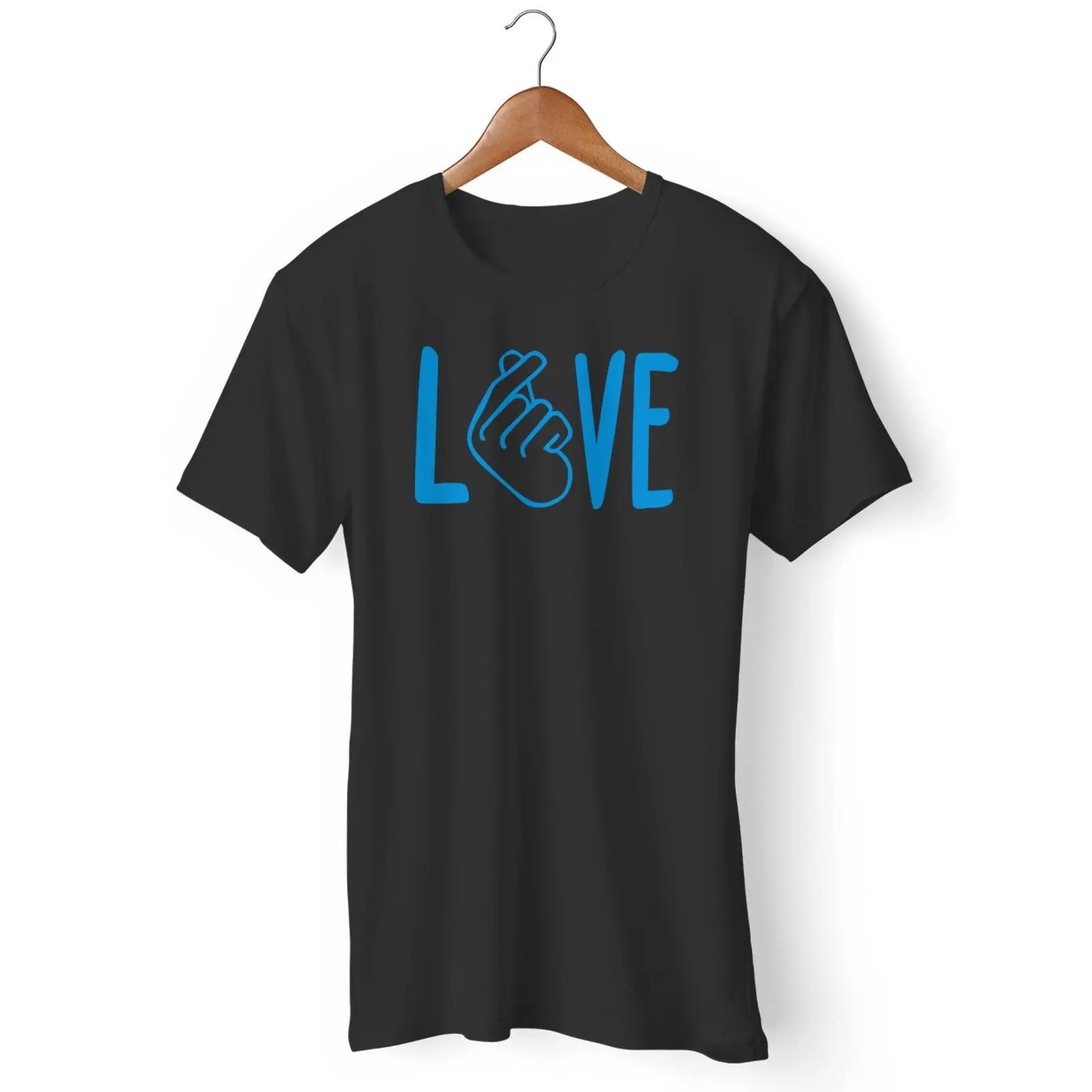 Love K-Pop Korea Man's and Woman's T-Shirt  Sleeve   Summer Men Tee Tops Clothing