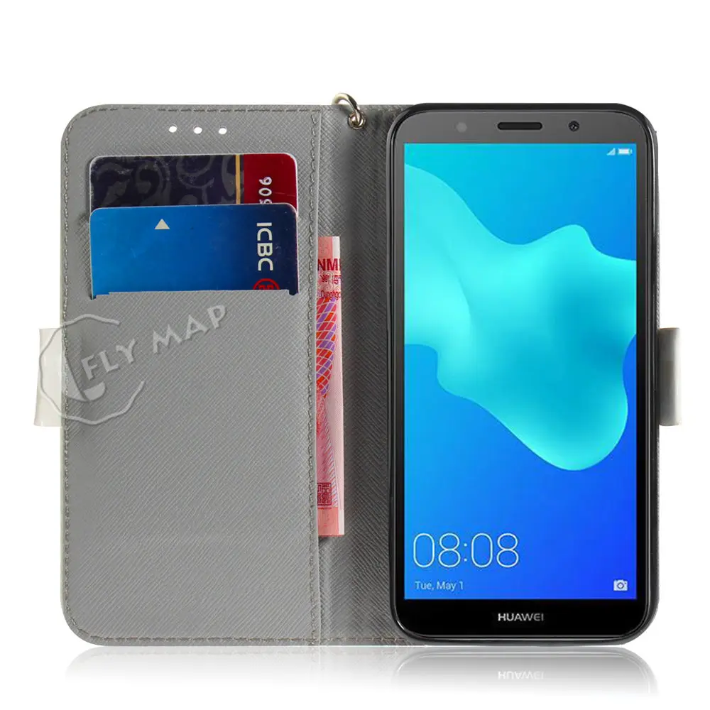 Флип чехол для Huawei Honor 7A Honor7S A7 7S S7 5 45 ''DUA L22 силиконовый кожаный телефона DUA Y5 Prime