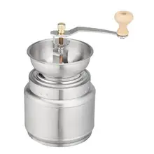 Портативная кофемолка из нержавеющей стали регулируемая ручная керамическая кофемолка Bean Miller бытовые инструменты наружная кофейная мельница