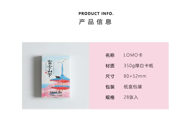 Fuji 28Pcs \ LOMO карточка ручная работа Милая креативная забавная поздравительная открытка пустая открытка для сообщений мини-открытка студенческий набор канцелярских принадлежностей