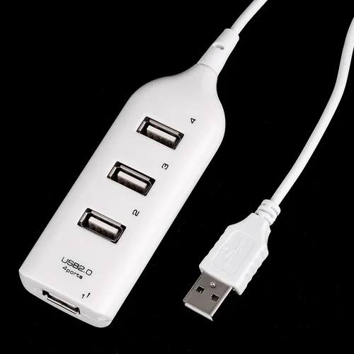 Высокоскоростной usb-хаб с 4 портами 2,0 разветвитель 4,8 Гбит/с адаптер Usb C концентратор Usb разветвитель для портативных ПК Компьютерные аксессуары