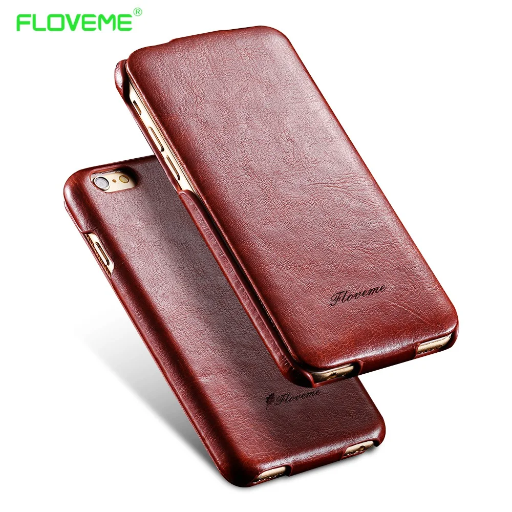 FLOVEME i5 6S Flip PU Leather Case For Apple iphone 5 5S
