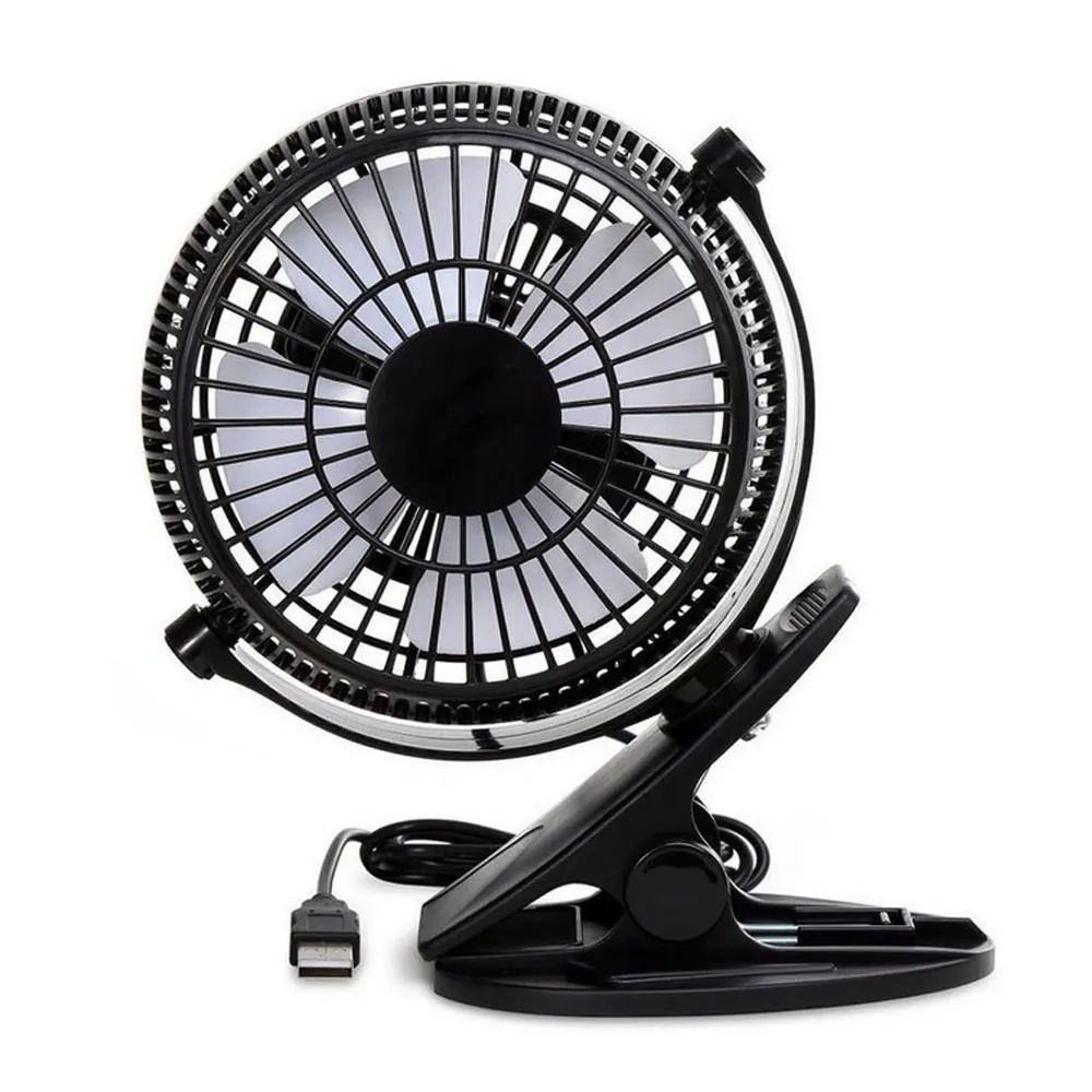 

Mini USB Air Cooling Fan Clip Desk Fan Dual Use Home Student Dormitory Bedside Portable Desktop Office Fan