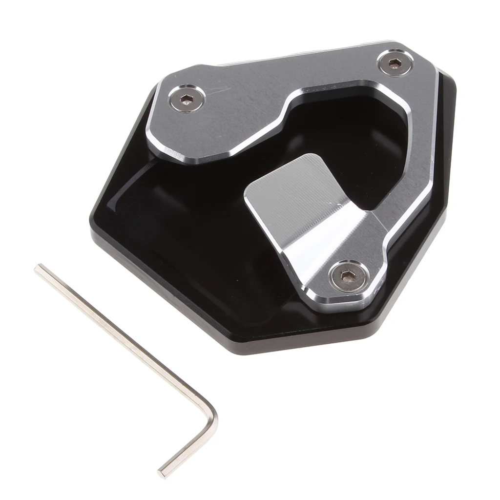 Motorcycle Kickstand Side Stand Plate Pad Base For 2016 2017 2018 HONDA CRF1000L Africa Twin Rear Wheel Cover Splash Guard