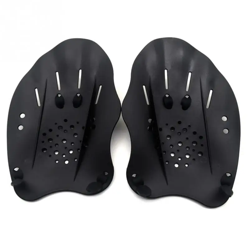 

One Pair Adult Children Swimming Stroke Professional Adjustable PC Hand Paddle Water Sports Swimming Training Accessories #20