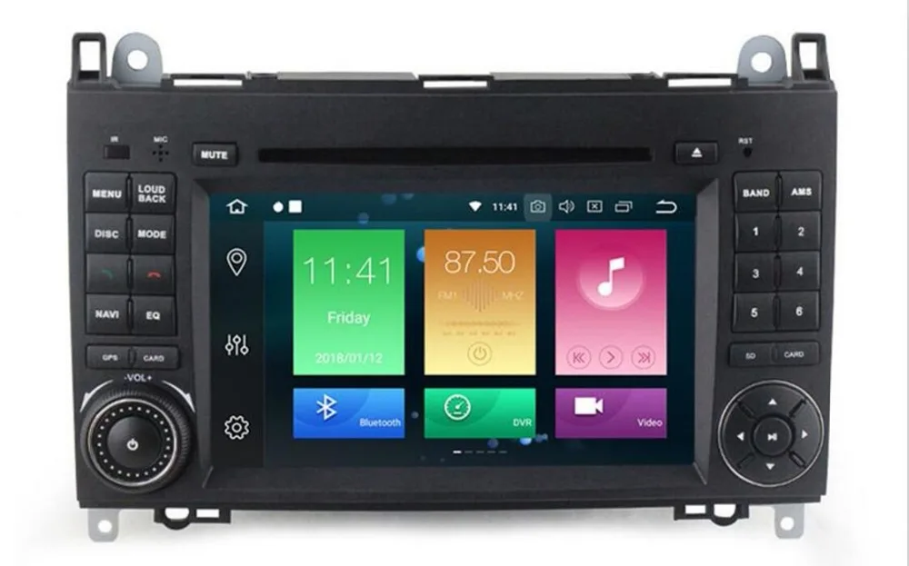 Flash Deal IPS 2G+32/16G Android 8.1 Car CD DVD Player For Mercedes Benz Sprinter B200 B-class W245 B170 W209 W169 GPS Radio Multimedia 1