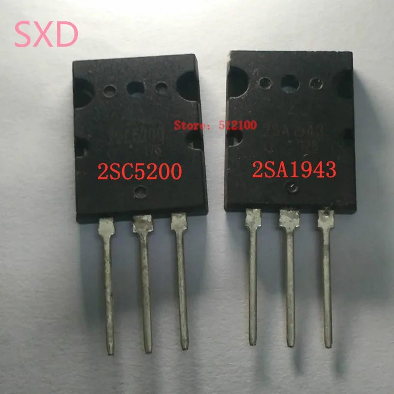 2 шт. 1 2SA1943 + 2SC5200 A1943 C5200 пара ламповый усилитель Новинка|capacitive| |