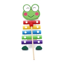 5 тонов ручной стук для детей, игрушечный ксилофон для фортепиано, развивающая музыкальная головоломка, обучающая игрушка для детей