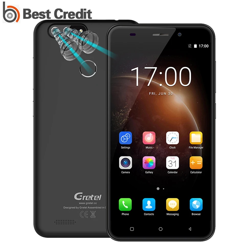 bilder für Gretel S55 Dual Zurück objektiv Handy 5,5 "IPS HD 16 GB ROM 1 GB RAM 8MP MT6580A Quad Core Android 7.0 Hinten Touch ID Handy bilder für Gretel S55 Dual Zurück objektiv Handy 5,5 "IPS HD 16 GB ROM 1 GB RAM 8MP MT6580A Quad Core Android 7.0 Hinten Touch ID Handy