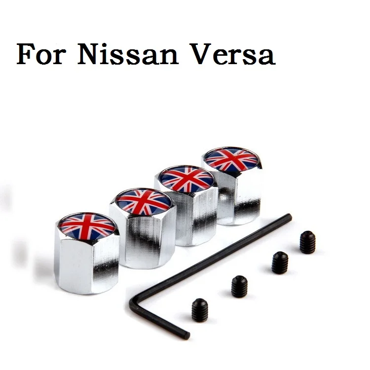 For Nissan Versa Anti theft Lock Wheel Tire Tyre Valve Stem Air Cap