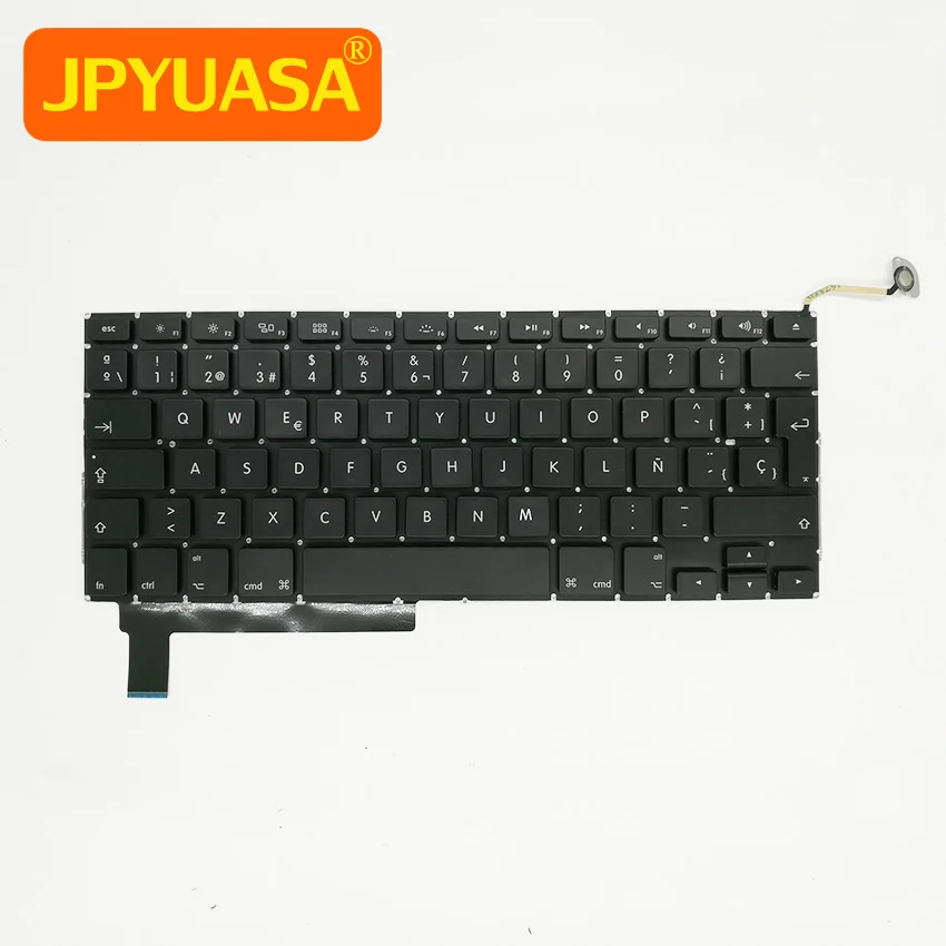 New Spanish Replacement Keyboard For Macbook Pro A1286 Spain SP Standard 2009 2010 2011 2012|keyboard for macbook pro|laptop keyboardreplacement