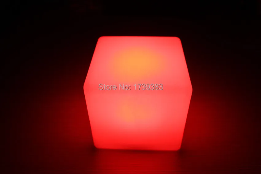 

13CM Magic Dice waterproof LED glowing square night light decorative led cube lumineux table light for table/room mood light