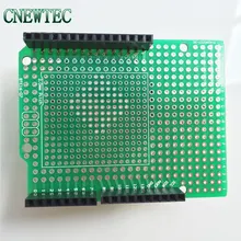 Комбо 2 мм+ 2,54 мм Шаг Прототип PCB для ArduinoUNO R3 Щит DIY, bte16-07 15 мм контактный разъем