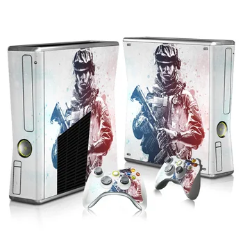 

Fashion skin sticker Vinyl Decal Skin Sticker for Microsoft Xbox 360 slim and 2 controller skins