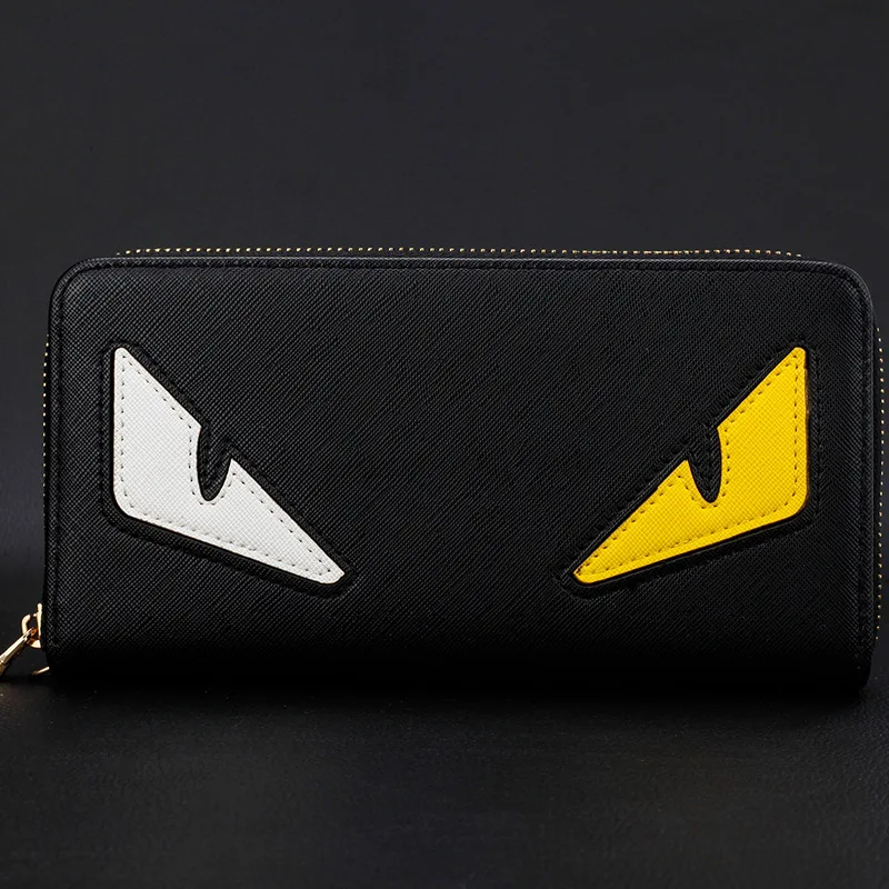

Long Eye Wallet Purse Pocket Men Leather Wallets Coin Purses Bag Carteira Masculina Couro Portefeuille Homme Billetera Hombre