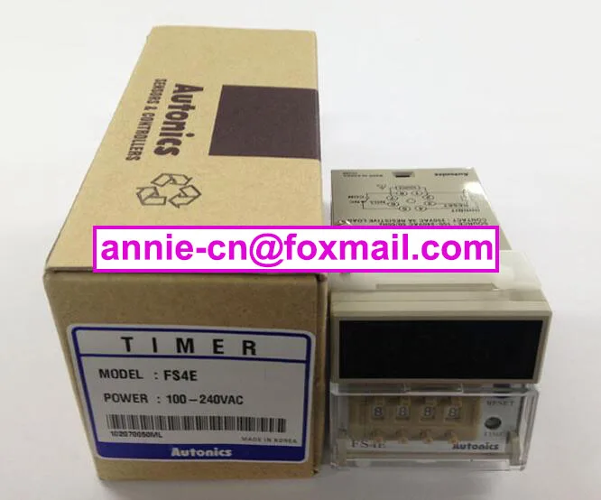 New and original FS4E Autonics TIMER 100-240VAC fs v21rp original